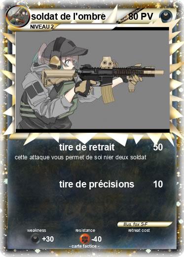 Pokemon soldat de l'ombre