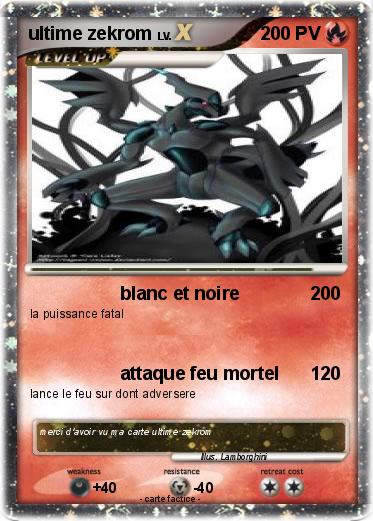 Pokemon ultime zekrom