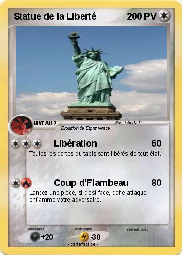 Pokemon Statue de la Liberté