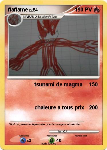 Pokemon flaflame