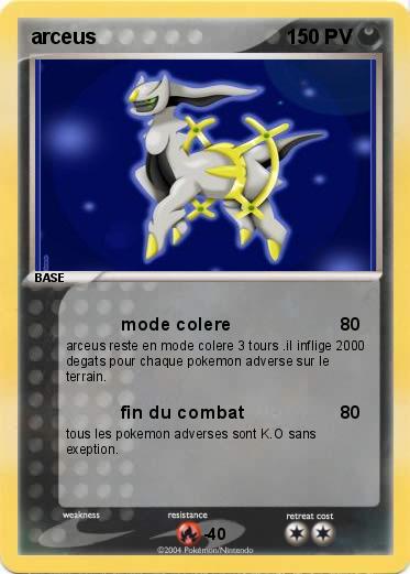Pokemon arceus 