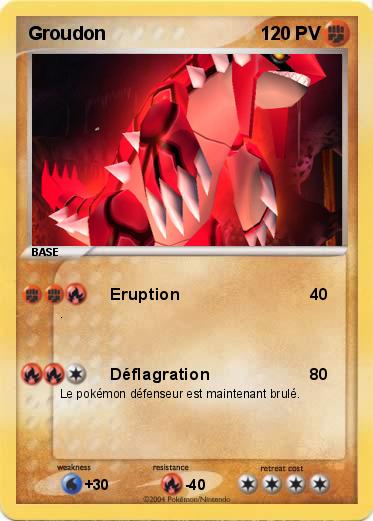 Pokemon Groudon