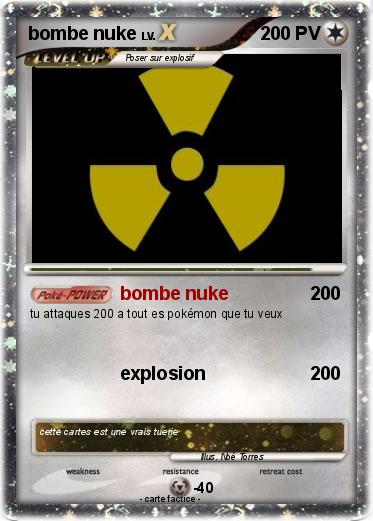 Pokemon bombe nuke