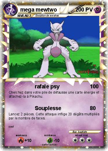 Pokemon mega mewtwo