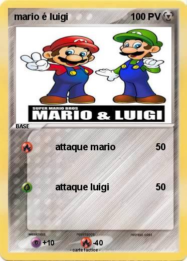 Pokemon mario é luigi
