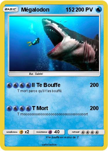 Pokemon Mégalodon           152
