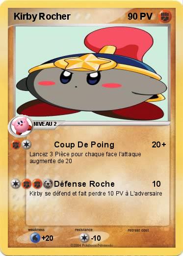Pokemon Kirby Rocher