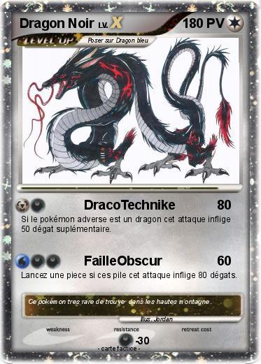 Pokemon Dragon Noir