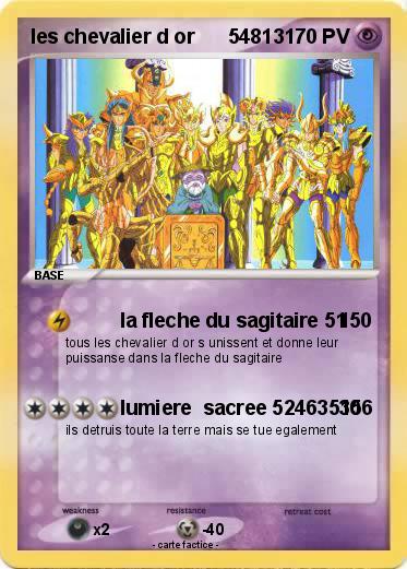 Pokemon les chevalier d or      54813