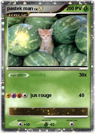 Pokemon pastek man