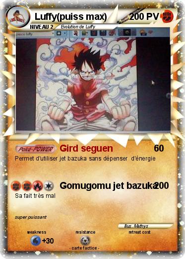 Pokemon Luffy(puiss max)