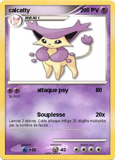 Pokemon calcatty