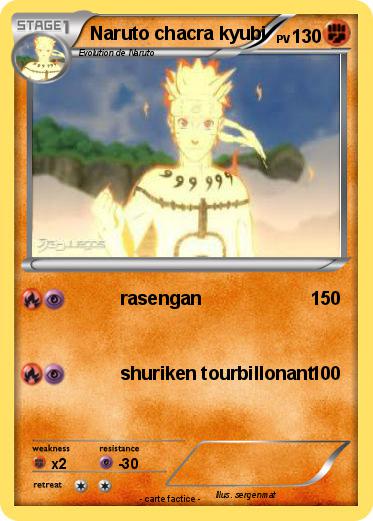 Pokemon Naruto chacra kyubi