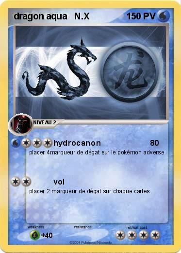 Pokemon dragon aqua   N.X
