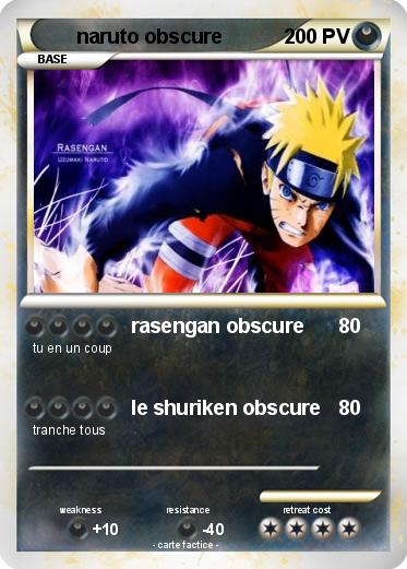 Pokemon naruto obscure