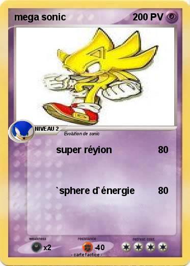 Pokemon mega sonic