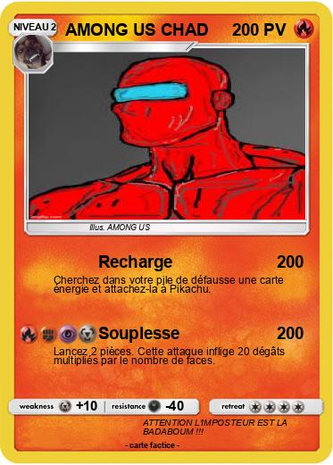 Pokemon AMONG US CHAD