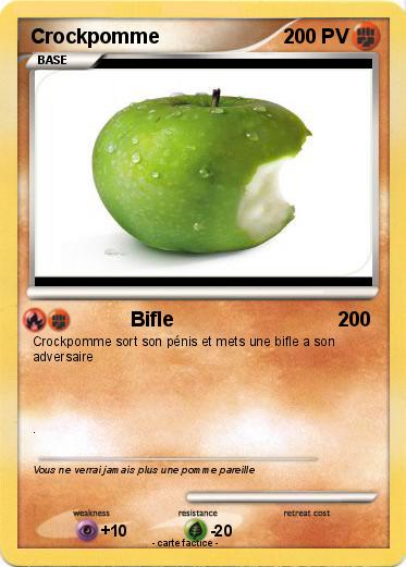 Pokemon Crockpomme