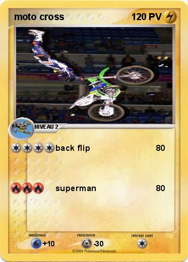 Pokemon moto cross