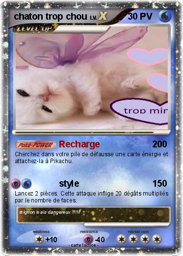 Pokemon chaton trop chou
