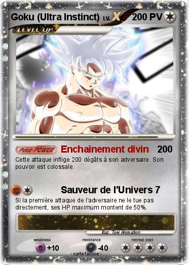 Pokemon Goku (Ultra Instinct)