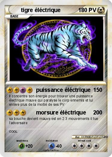 Pokemon tigre éléctrique