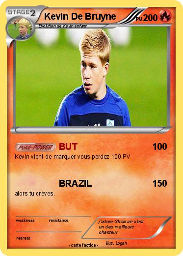 Pokemon Kevin De Bruyne