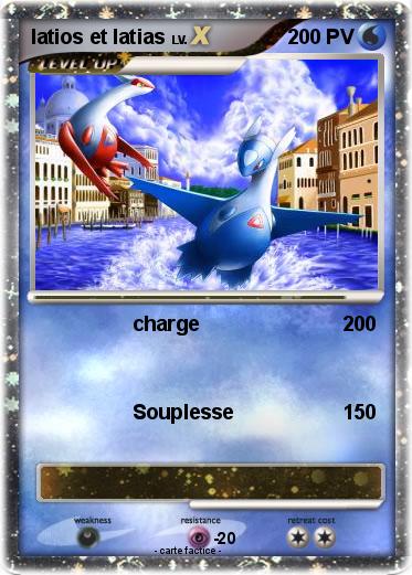 Pokemon latios et latias