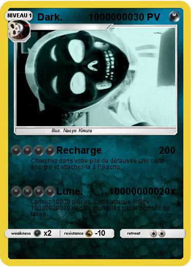 Pokemon Dark.          10000000