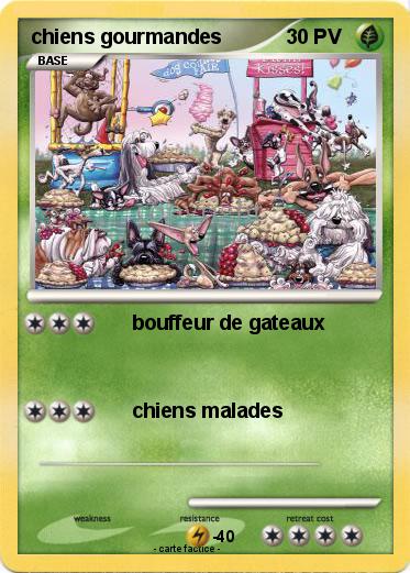 Pokemon chiens gourmandes
