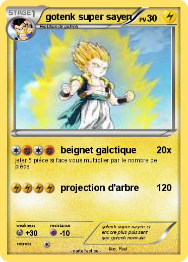 Pokemon gotenk super sayen