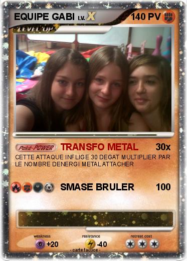 Pokemon EQUIPE GABI