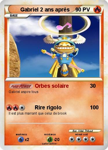Pokemon Gabriel 2 ans après