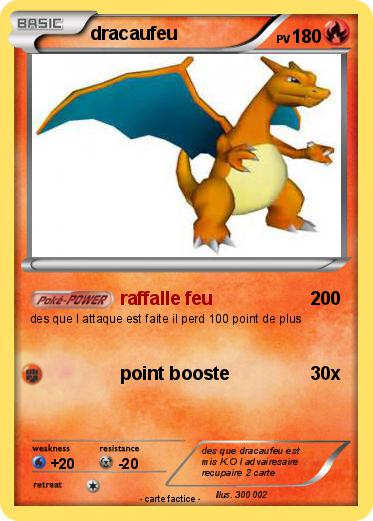 Pokemon dracaufeu