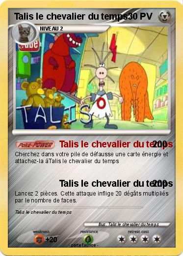 Pokemon Talis le chevalier du temps