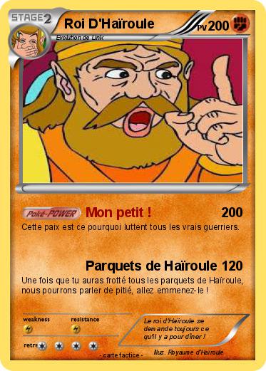 Pokemon Roi D'Haïroule
