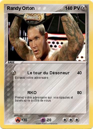 Pokemon Randy Orton