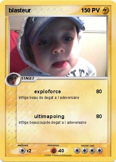 Pokemon blasteur