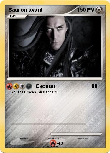 Pokemon Sauron avant