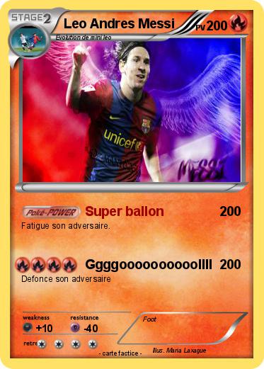 Pokemon Leo Andres Messi