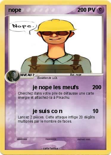 Pokemon nope