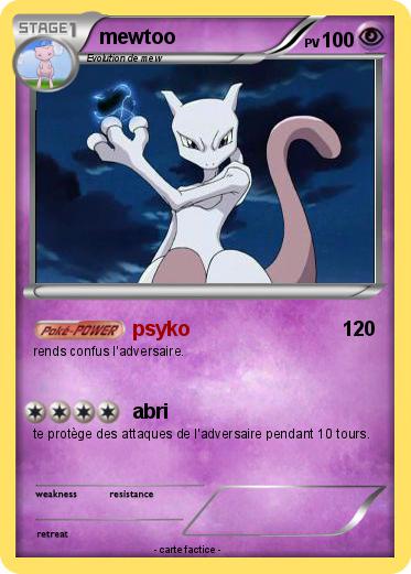 Pokemon mewtoo