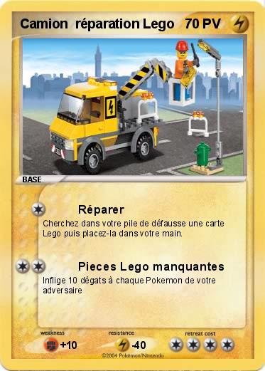 Pokemon Camion  réparation Lego