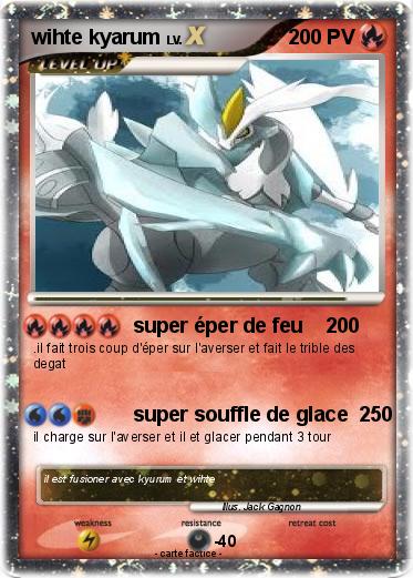 Pokemon wihte kyarum