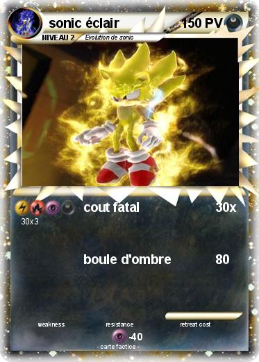 Pokemon sonic éclair