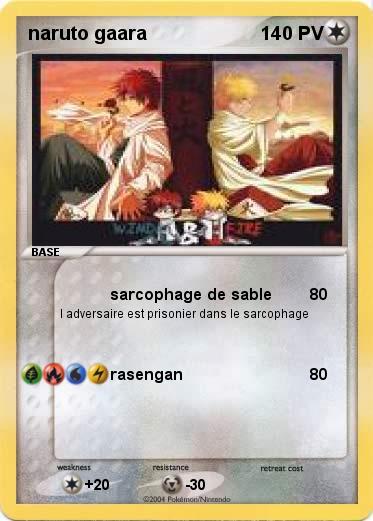 Pokemon naruto gaara
