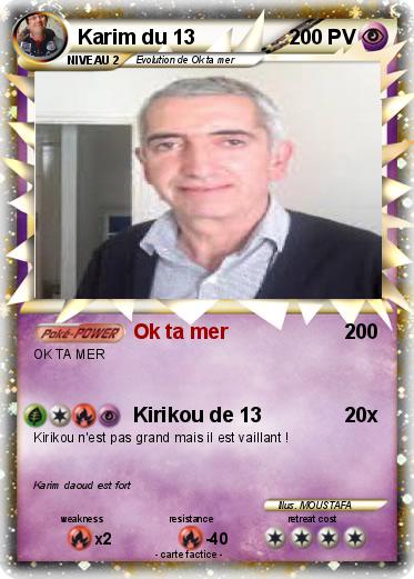 Pokemon Karim du 13