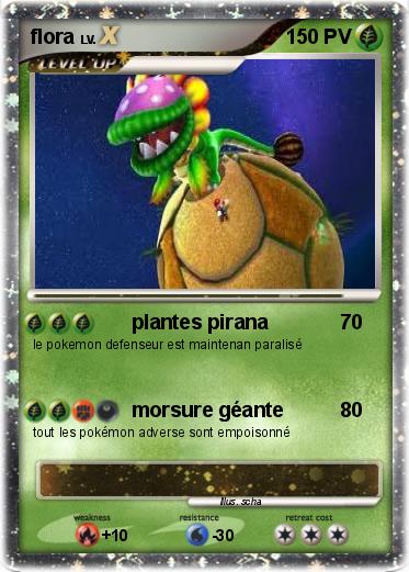 Pokemon flora