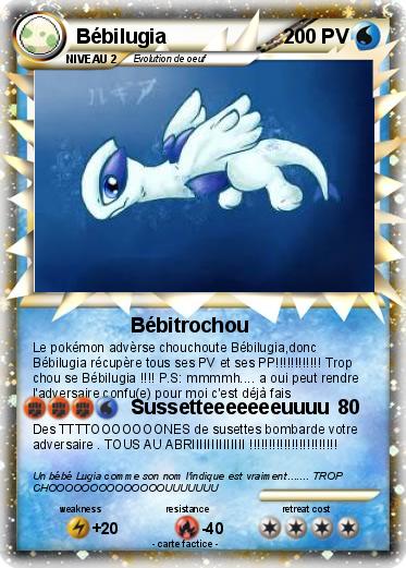 Pokemon Bébilugia