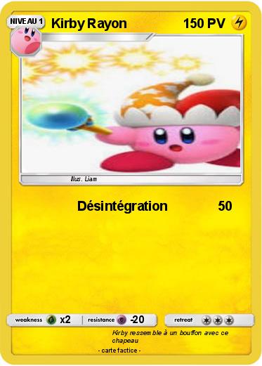 Pokemon Kirby Rayon